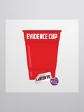 Evidence (solo) cup STICKER product image (1)