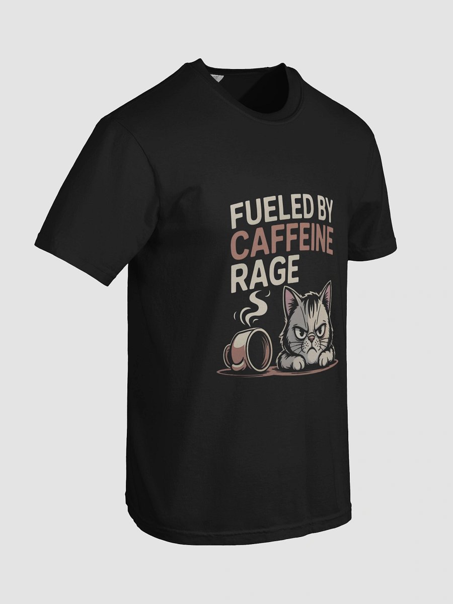 Caffeine Rage Cat Graphic Tee product image (7)