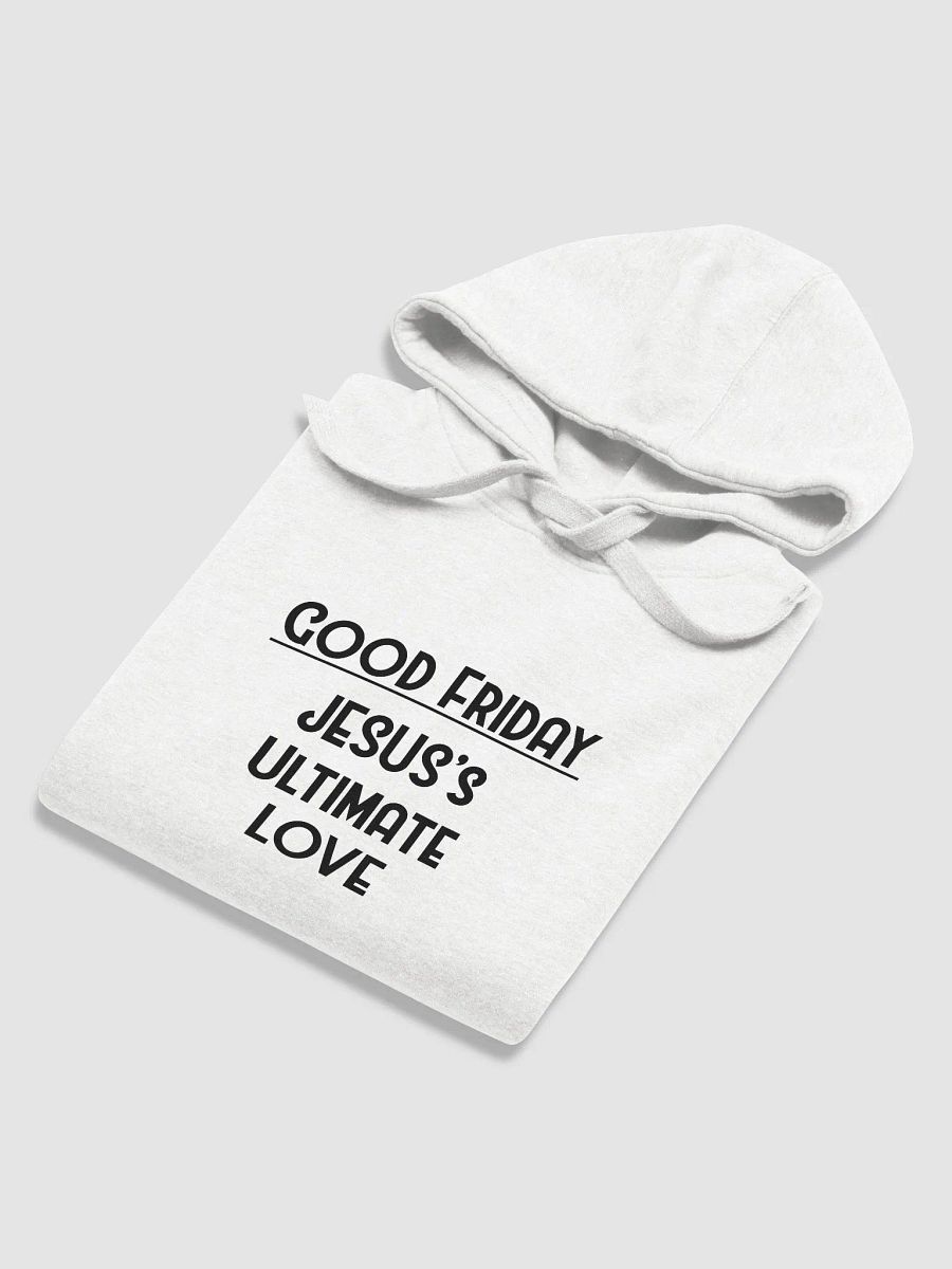GOOD FRIDAY, JESUS’S ULTIMATES LOVE Midnight Comfort Unisex Hoodie product image (6)