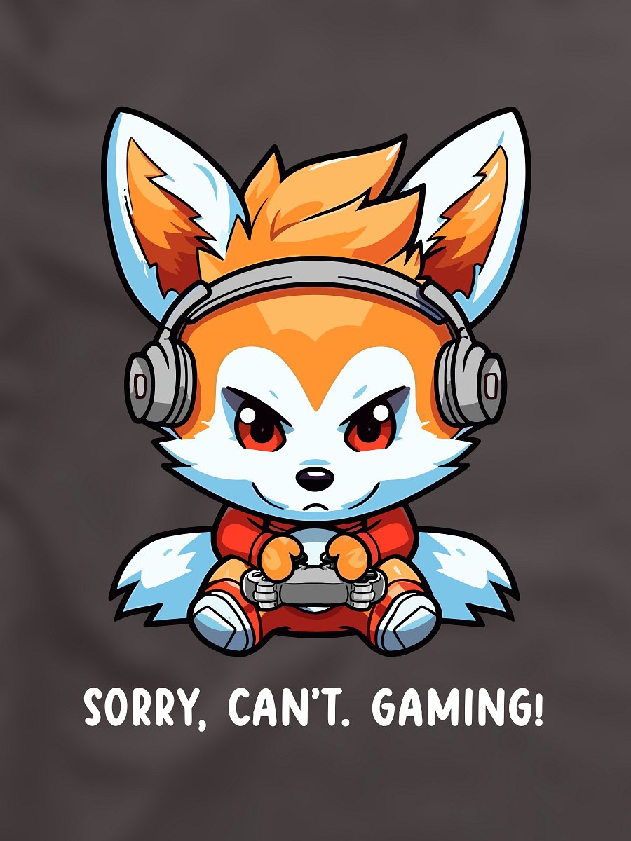 Sorry, Can't. Gaming! - PixelGum Tee product image (1)