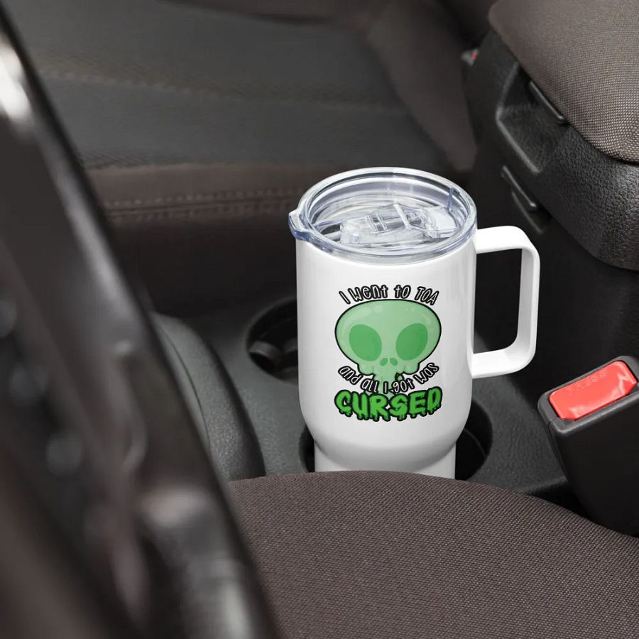 All I Got Was Cursed - Monk - Travel Mug w/Handle product image (7)