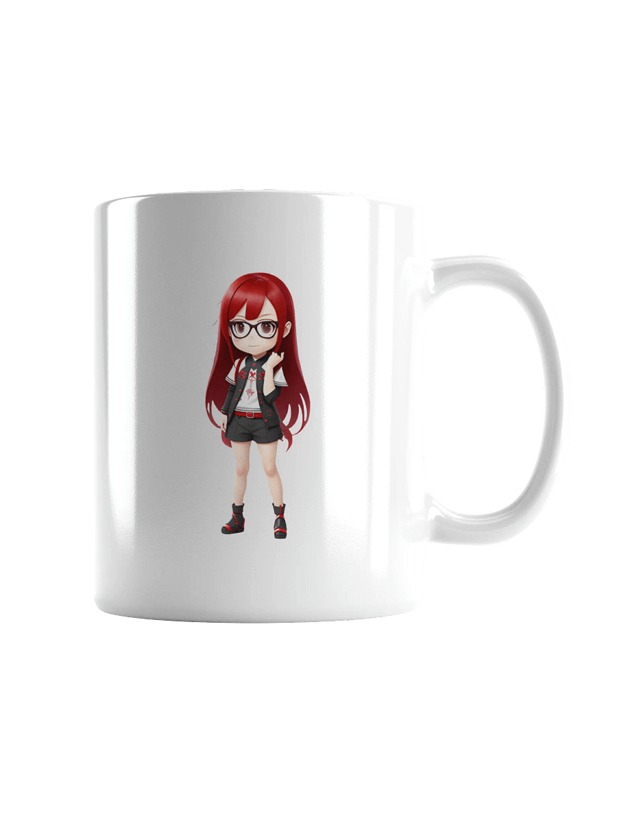 (Red CHIBI) K White Mug product image (1)