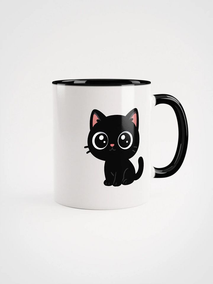 Cute Black Cat Mug product image (9)