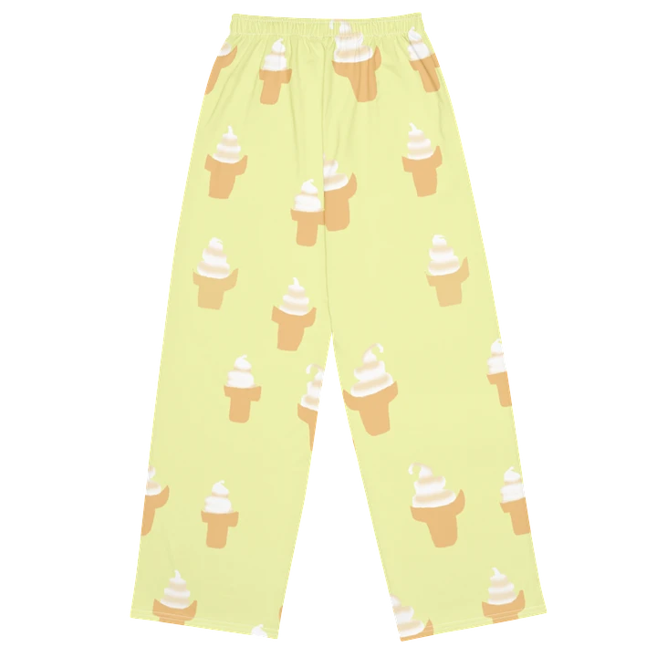 Ice Cream Cone Pattern Wideleg Pants product image (1)