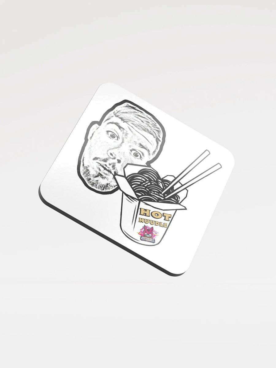 Hot Nuudle - Glossed Cork Coaster product image (1)