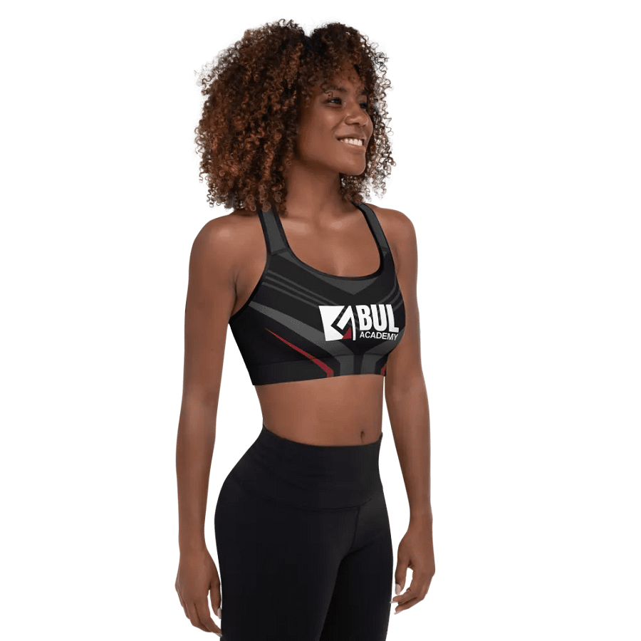 Bul Academy - Black Padded Sports Bra product image (6)