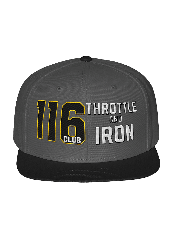 116 Club Throttle & Iron Snapback Hat product image (17)