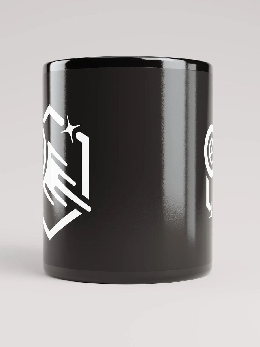 Black Ceramic Mug (Light Logo) product image (9)