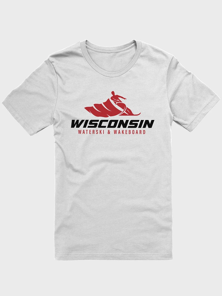 Wisconsin Waterski Team Tee (Grey) product image (1)
