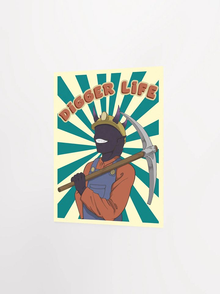 DIGGER LIFE - POSTER product image (2)