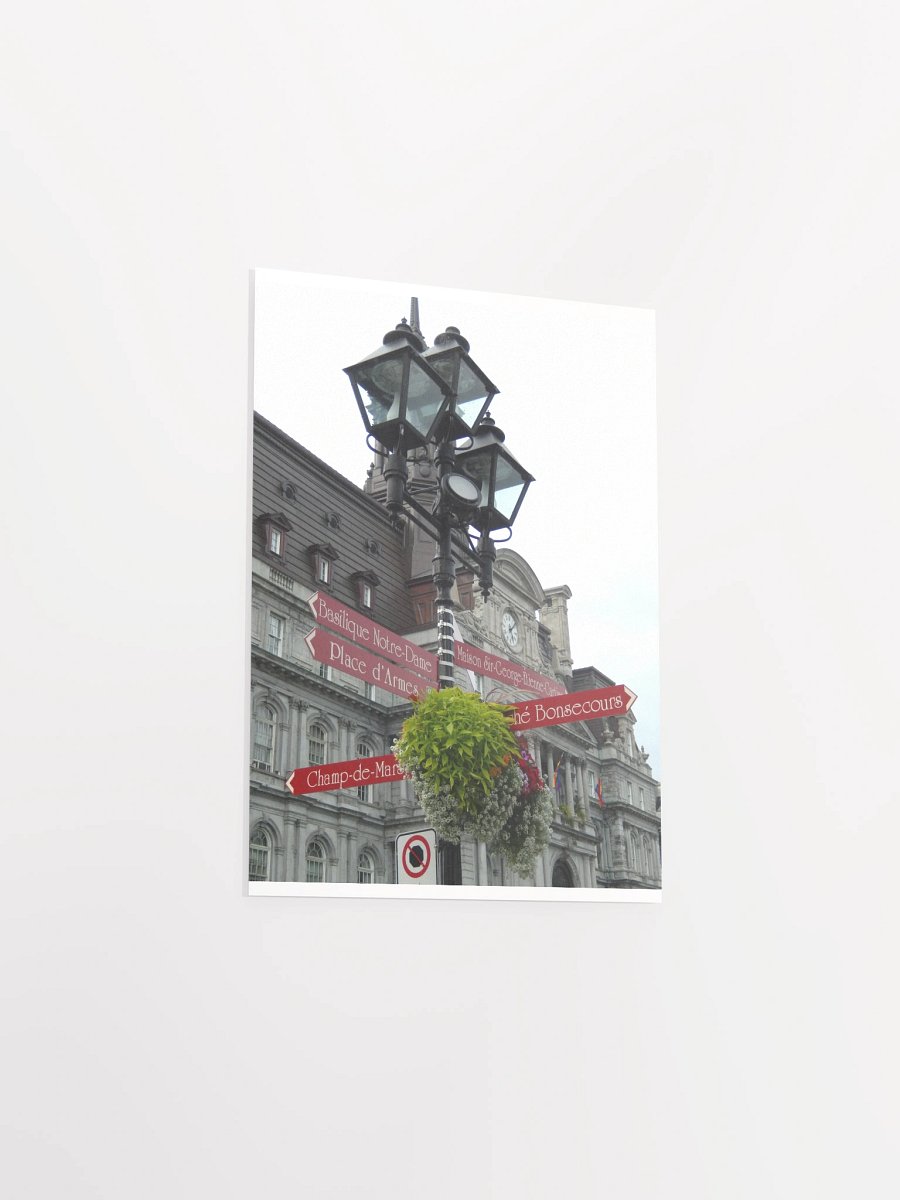 Montreal - Street sign - print/poster product image (10)