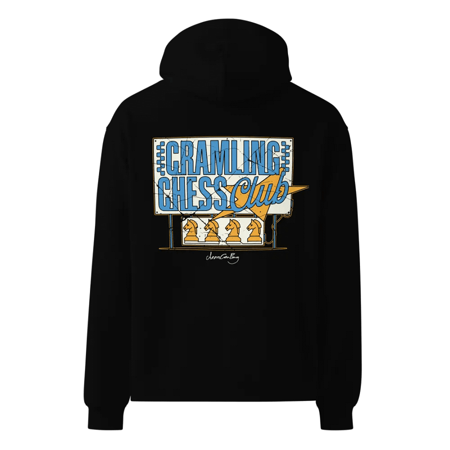 Cramling Chess Club Hoodie - Orange Edition product image (1)