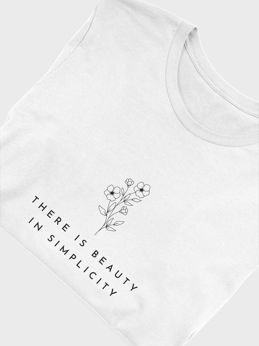 'There Is Beauty In Simplicity' Super-Soft Tee product image (5)