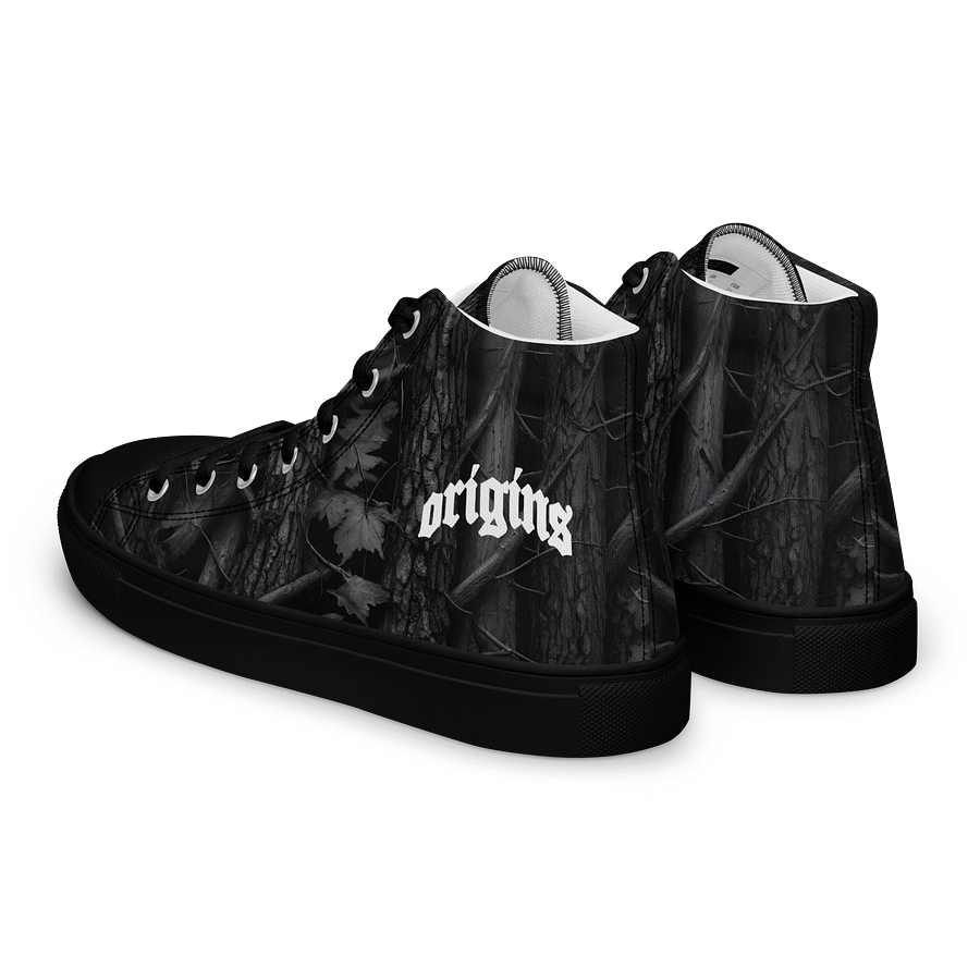 Satellite Society Carolina Camo Men's High Tops (Carolina Ghost) product image (5)