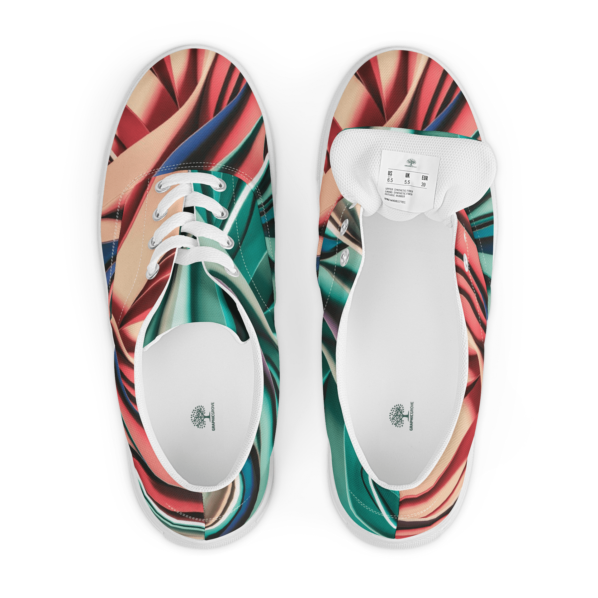Graphic Grove Men's Athletic Shoes: Abstract Art Design for Ultimate Comfort and Style product image (6)