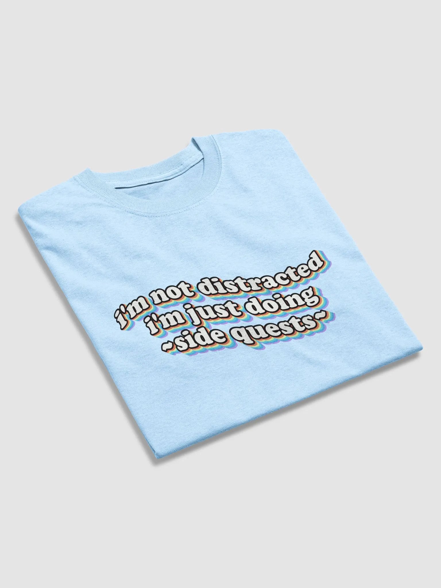 I'm not distracted, I'm just doing side quests T-shirt product image (4)