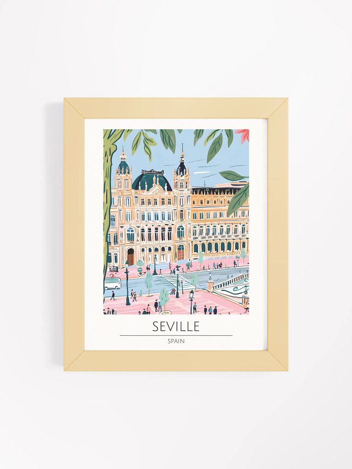 Seville Spain Framed Travel Poster product image (1)