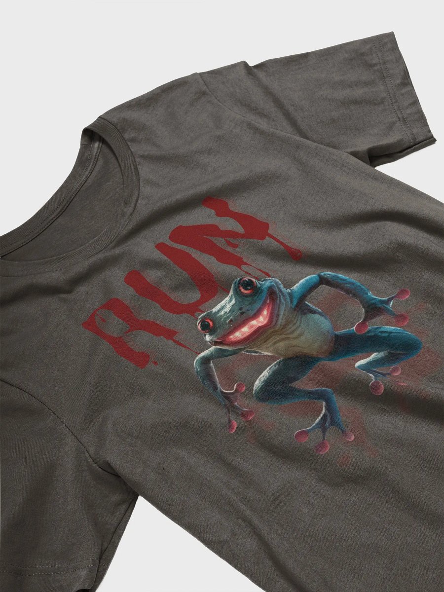Scary Eerie Run Frog T-Shirt. product image (3)
