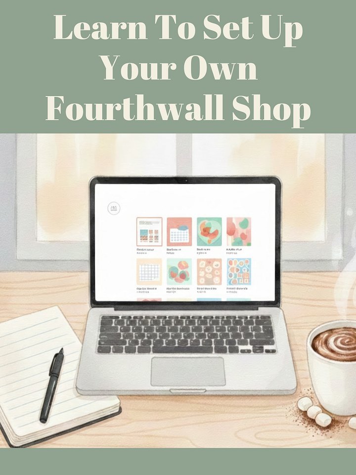 Beginner-Friendly Fourthwall Digital Shop Setup Tutorial product image (1)