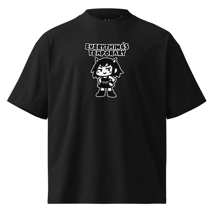 Demi Teen Oversized Shirt blk product image (1)