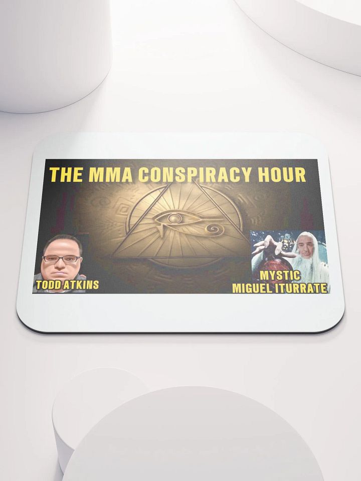 THE MMA CONSPIRACY HOUR MOUSEPAD product image (1)