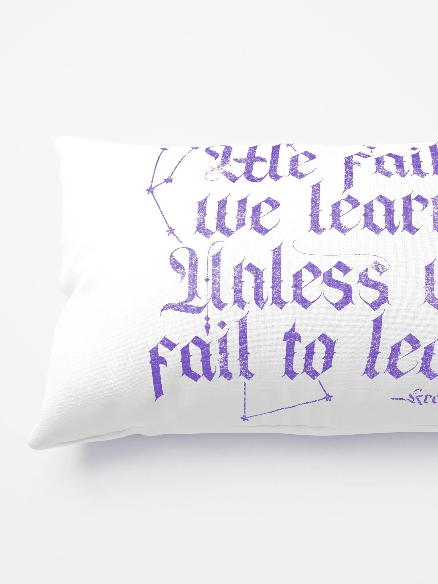 We Fail We Learn Pillow product image (8)