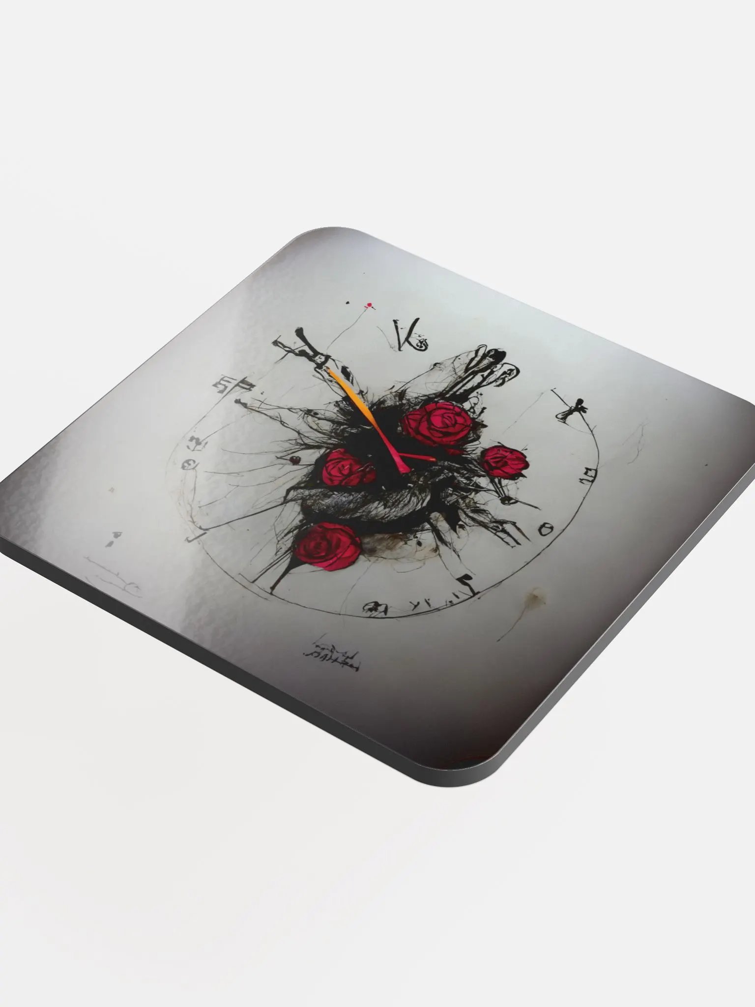 Ethereal Rose Clock Coaster product image (4)