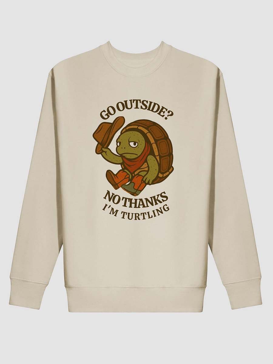 Turtling Cowboy Premium Sweatshirt product image (2)