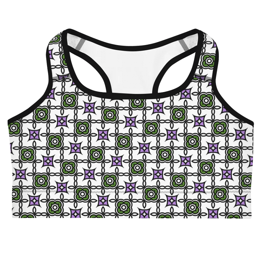 Gender Queer Abstract (2) - Sports Bra product image (3)