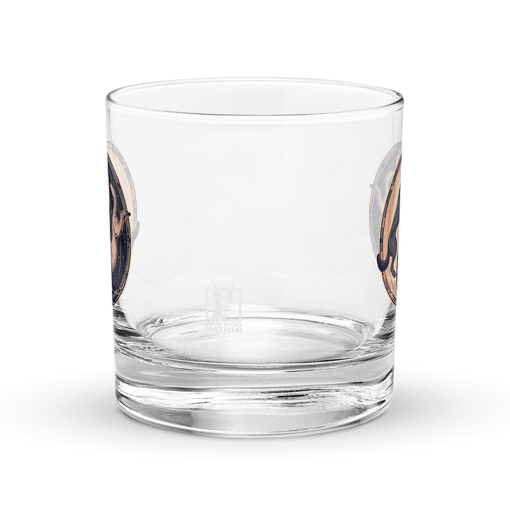 Malinois Yin Yang Whiskey Rocks Glass product image (2)
