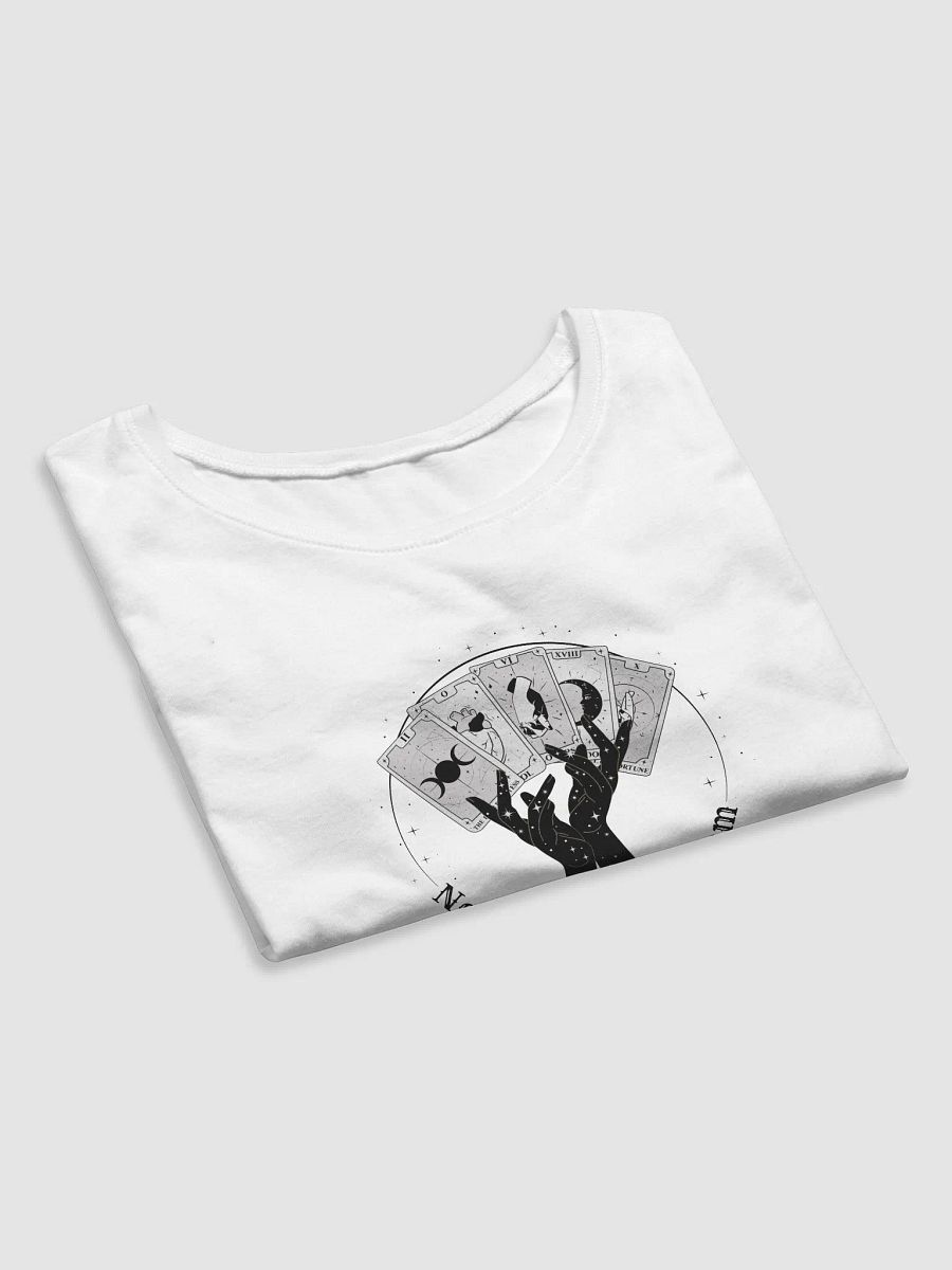 Nobody Tell My Mom Cropped Tee (Black Design) product image (7)