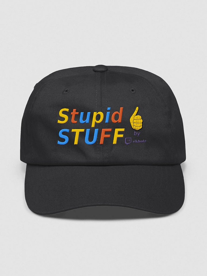 Stupid Stuff Dad Hat product image (3)