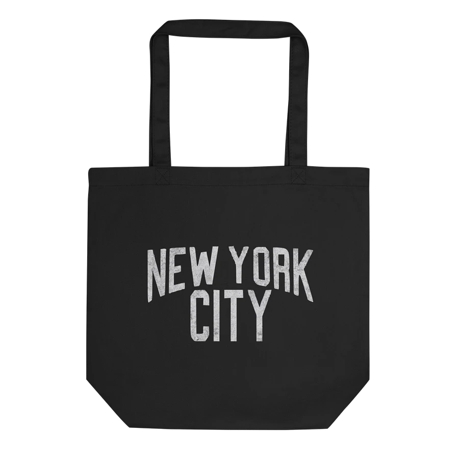 New York City Canvas Tote (White Text) product image (1)