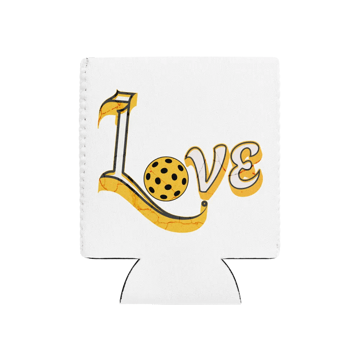 Love Pickleball Coozie Can Cooler product image (1)