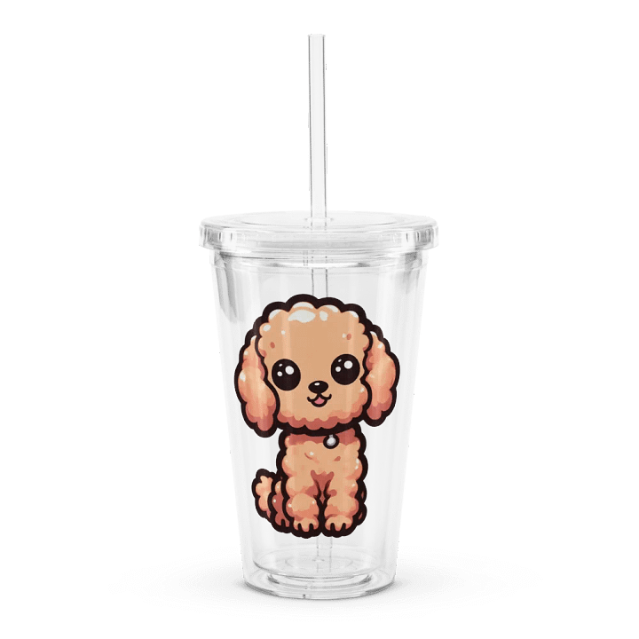 ARIA Double Wall Clear Plastic Tumbler (16 oz) product image (1)