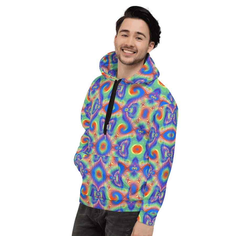 Unisex Pschedelic Hoodie product image (5)