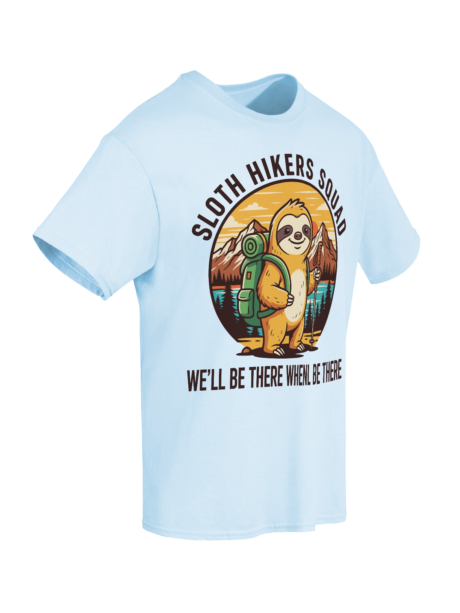 Sloth Hikers Squad - Tee product image (6)