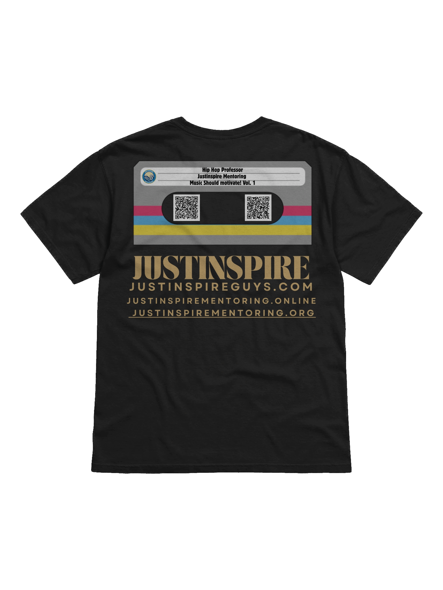 The Mentorship Drop Tee – Core Silhouette Edition (QR Back) product image (16)