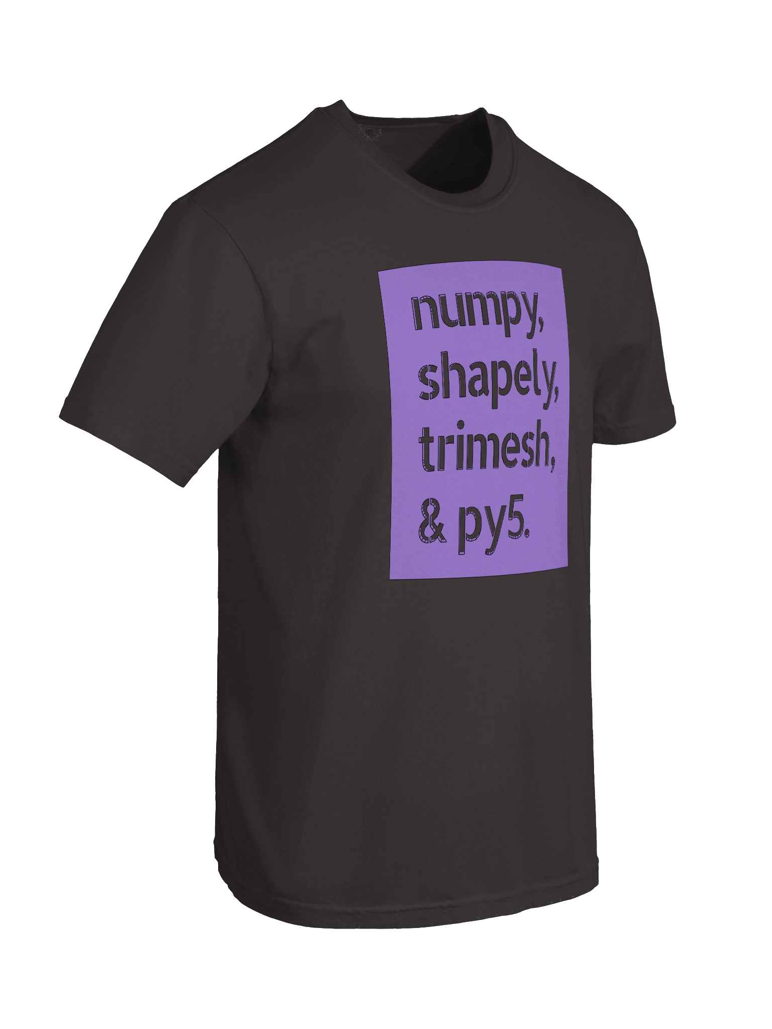 numpy, shapely, trimesh, and py5 (Heavyweight T-Shirt) product image (8)