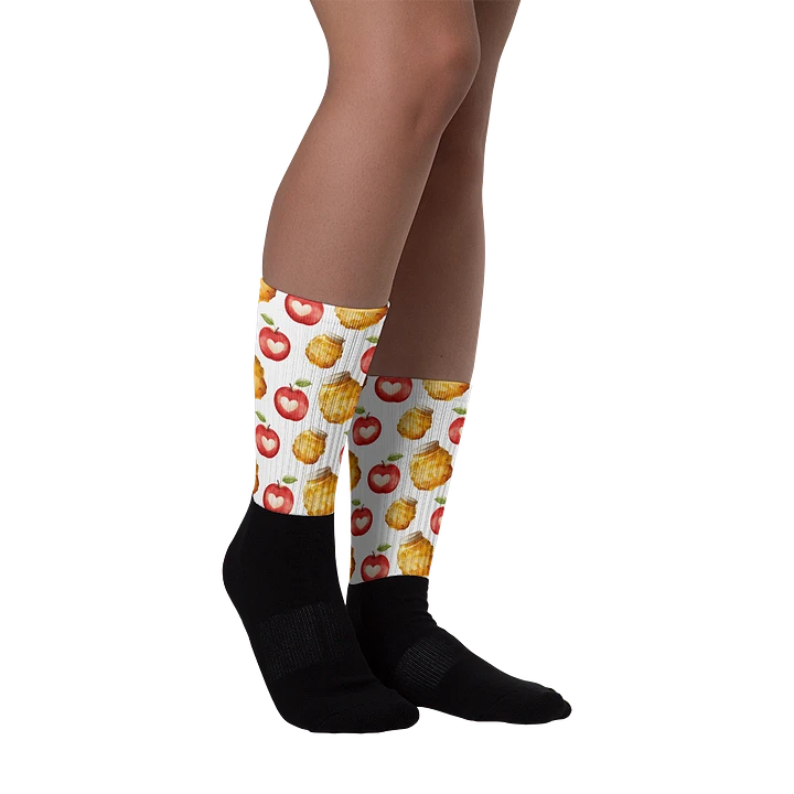 Rosh Hashanah Socks - Honey & Apple product image (2)