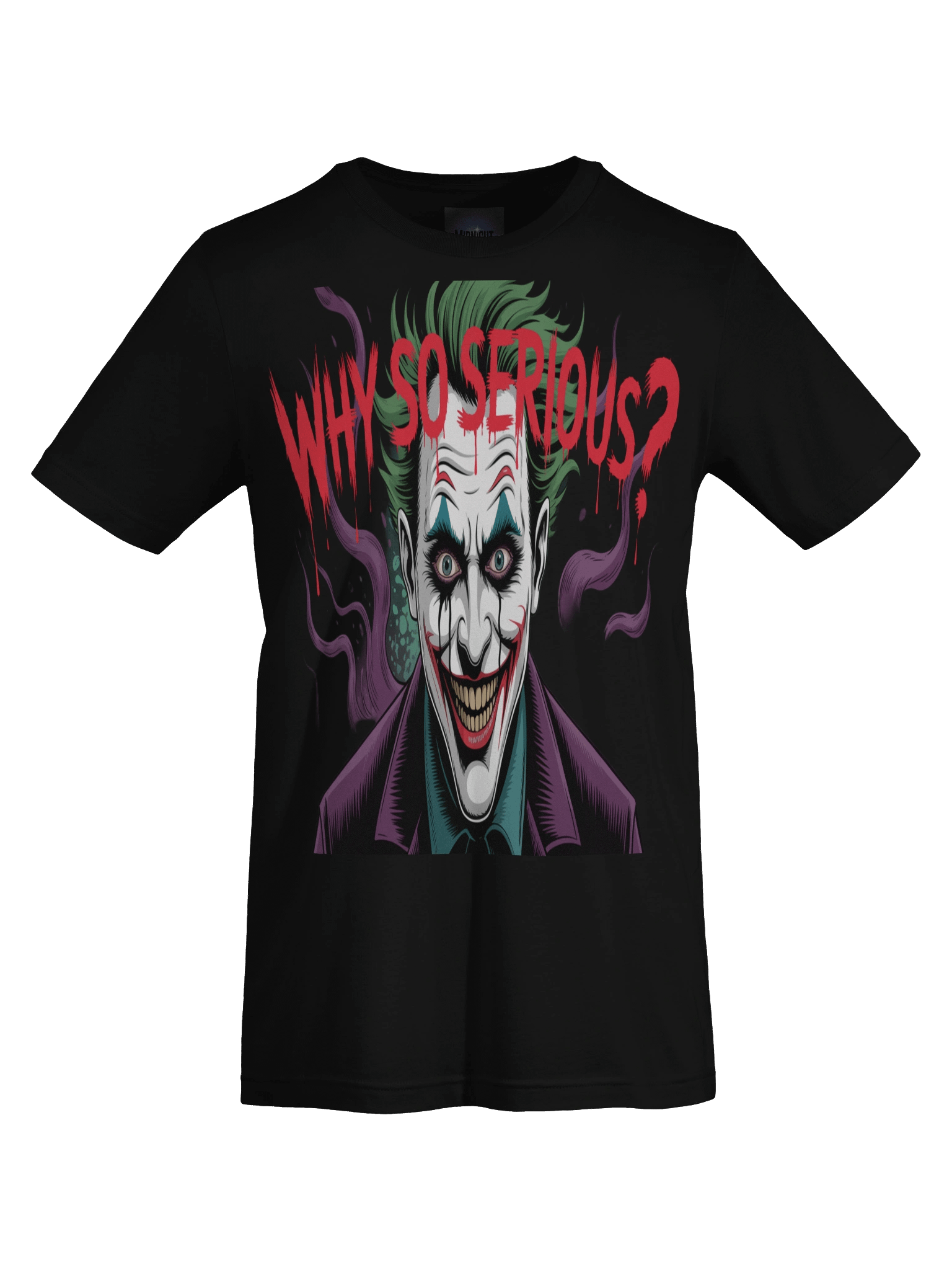 Why So Serious? Joker Enigma Graphic T-Shirt product image (1)