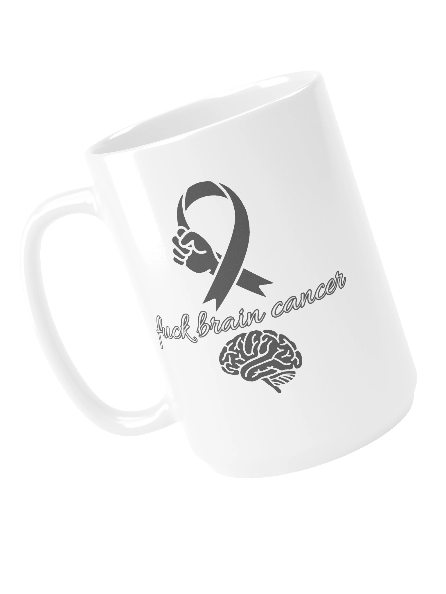 Fuck brain cancer mug product image (4)