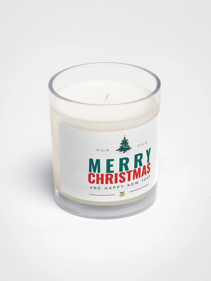 Festive Holiday Soy Wax Candle product image (2)