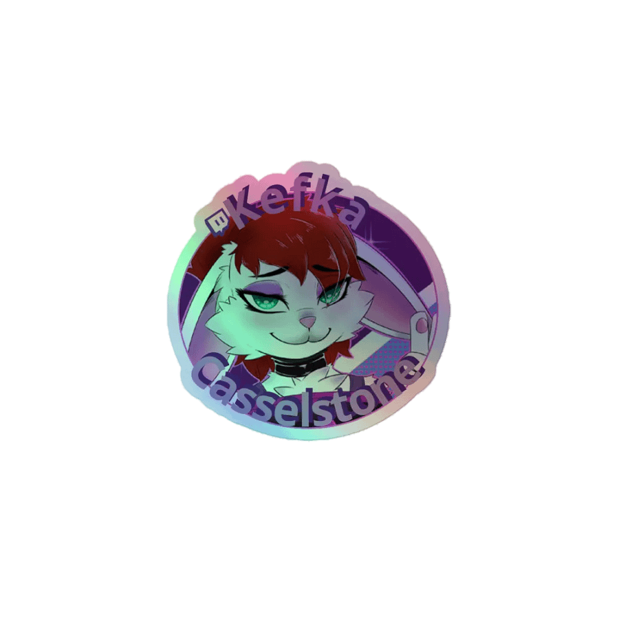 Kefka Holo-Sticker product image (1)