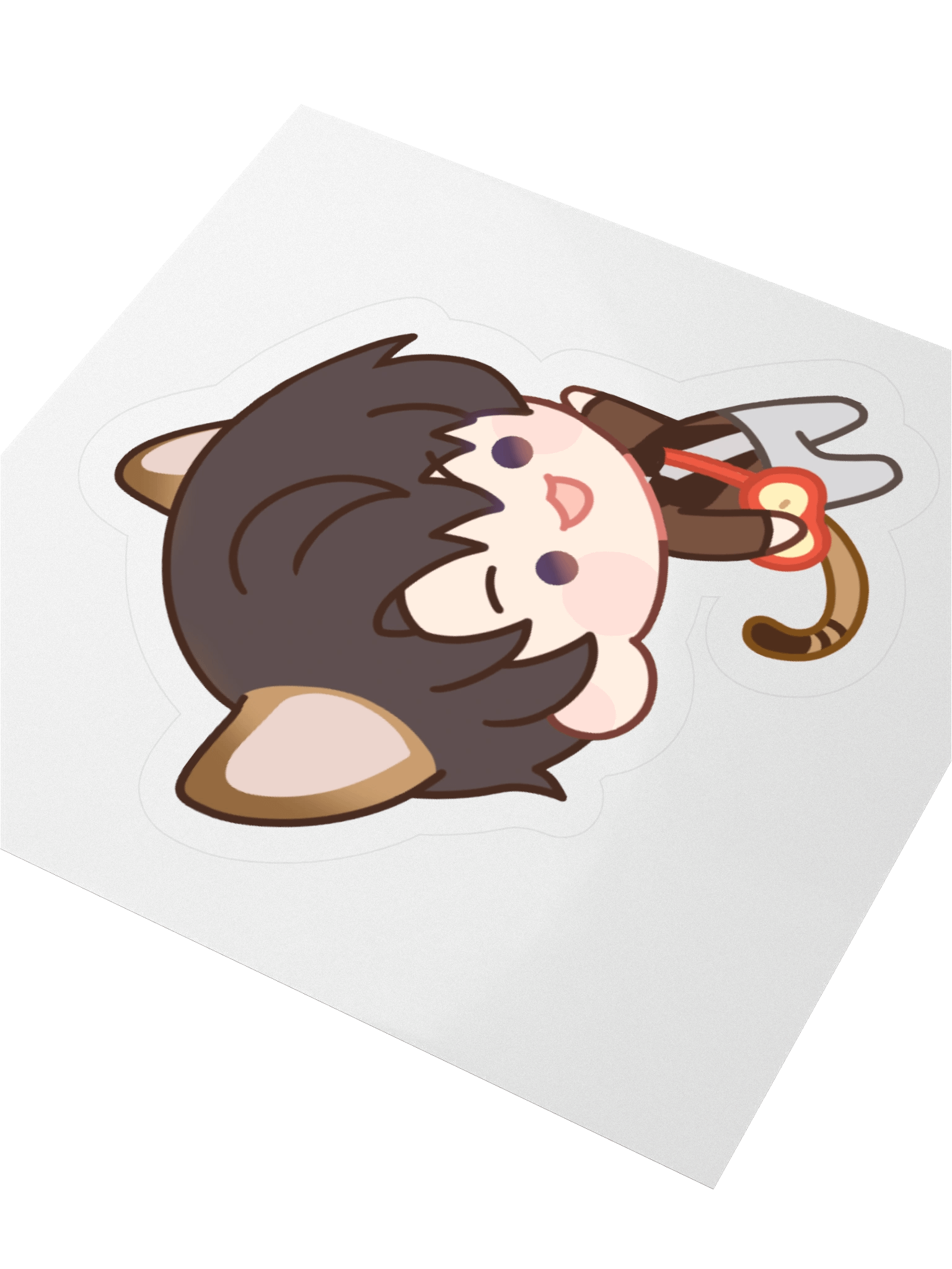 Caleb Cat Chibi Sticker product image (3)