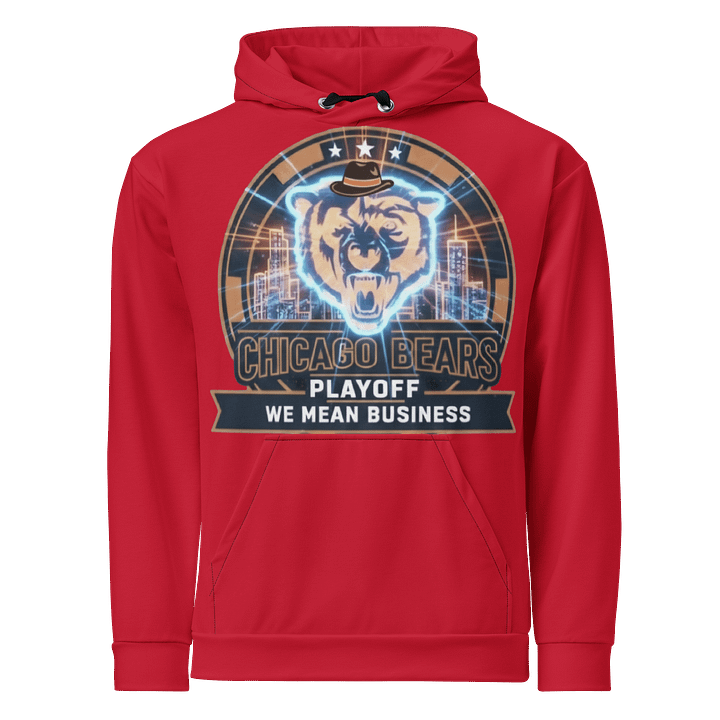 Limited Edition Chicago Bears Play Off Hoodies By DC4K Vibrant Apparel World product image (1)