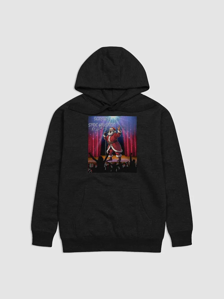 Side Hustle Santa, Karaoke Singing Santa Hoodie product image (1)