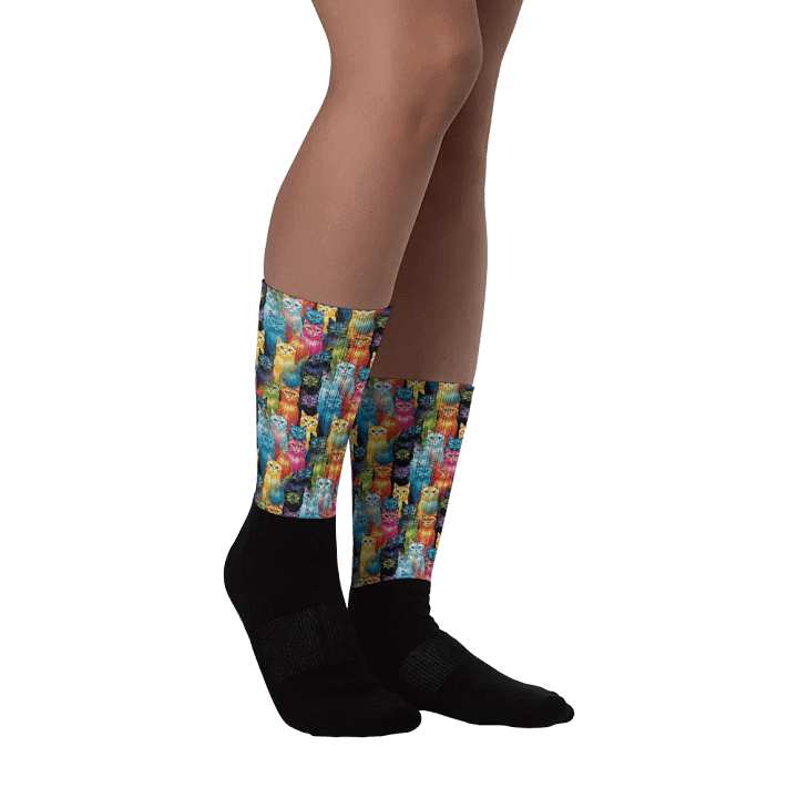 Katz Katz Katz Black Foot Socks product image (2)