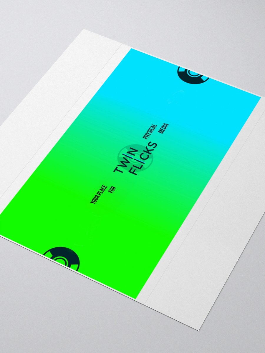 Twin Flicks Banner Kiss Cut Stickers product image (9)