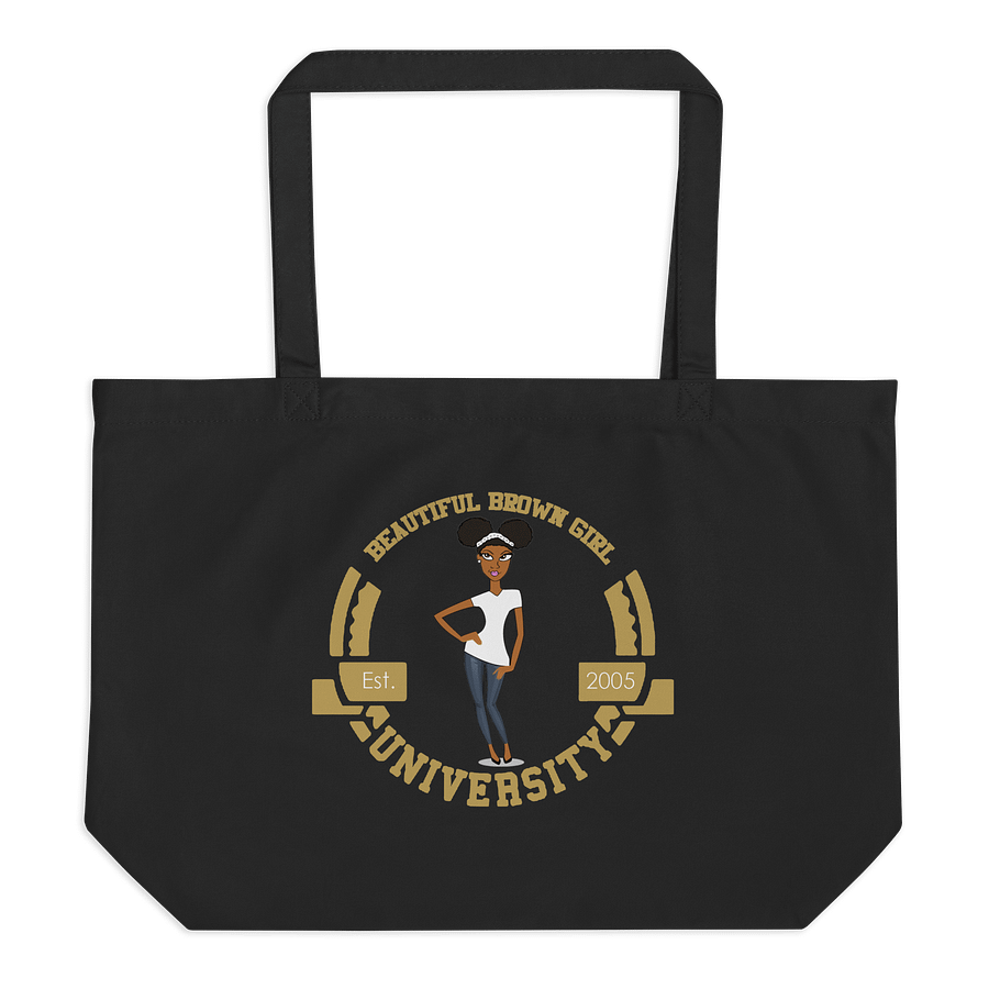 Beautiful Brown Girl University Tote product image (3)